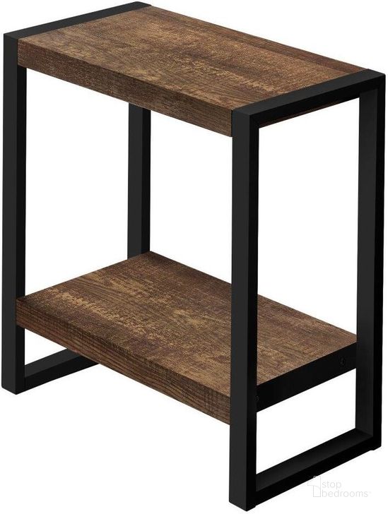 The appearance of Accent Table In Brown Reclaimed Wood Look I 2852 designed by Monarch Specialties in the industrial interior design. This brown piece of furniture  was selected by 1StopBedrooms from  to add a touch of cosiness and style into your home. Sku: I 2852. Product Type: Accent Table. Material: MDF. Image1