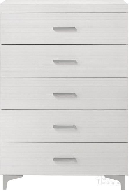 The appearance of Acme Casilda Chest In White Finish designed by ACME in the modern / contemporary interior design. This white piece of furniture  was selected by 1StopBedrooms from Casilda Collection to add a touch of cosiness and style into your home. Sku: BD00648. Material: Wood. Product Type: Chest. Image1
