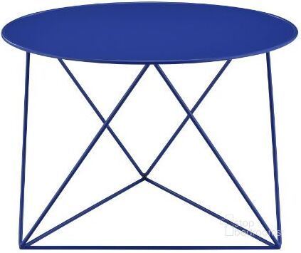 The appearance of Acme Epidia Accent Table In Blue Finish designed by ACME in the modern / contemporary interior design. This blue piece of furniture  was selected by 1StopBedrooms from Epidia Collection to add a touch of cosiness and style into your home. Sku: 97840. Material: Metal. Product Type: Accent Table. Image1