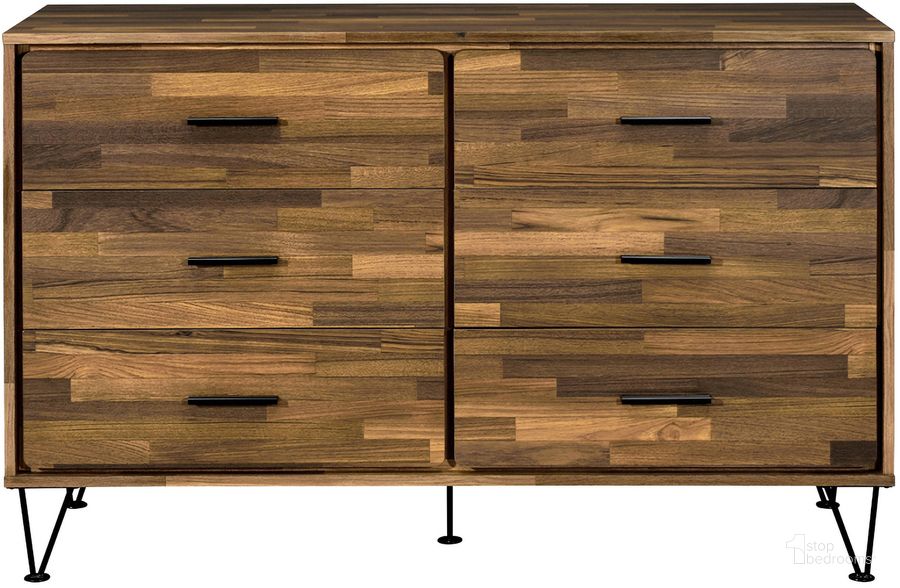 The appearance of Acme Hestia Dresser In Walnut Finish designed by ACME in the transitional interior design. This walnut piece of furniture  was selected by 1StopBedrooms from Hestia Collection to add a touch of cosiness and style into your home. Sku: AC00543. Material: Wood. Product Type: Dresser. Image1