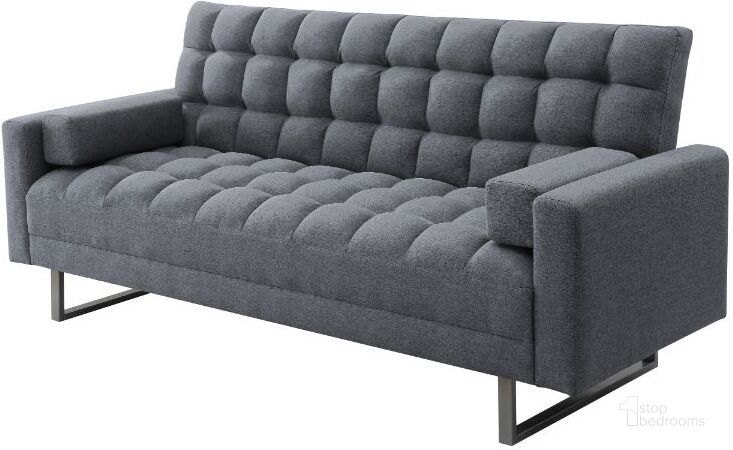 The appearance of Acme Limosa Adjustable Sofa In Gray Fabric designed by ACME in the modern / contemporary interior design. This gray piece of furniture  was selected by 1StopBedrooms from Limosa Collection to add a touch of cosiness and style into your home. Sku: 58260. Material: Wood. Product Type: Sofa. Image1