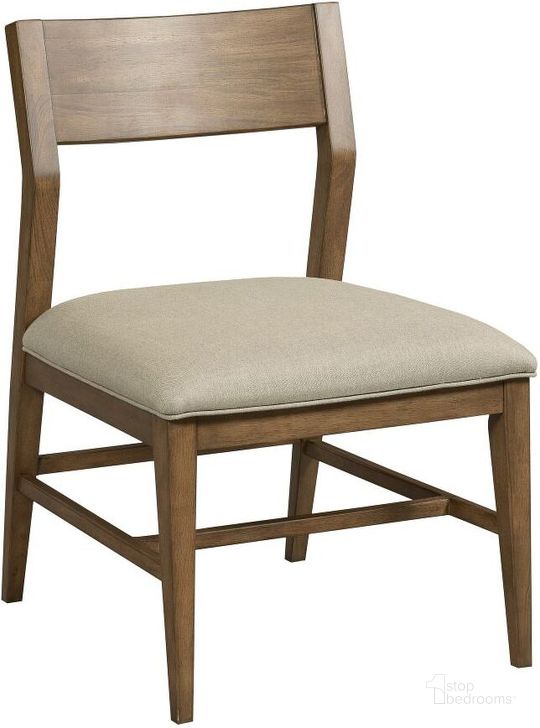 The appearance of Ad Modern Synergy Vantage Side Chair designed by American Drew in the modern / contemporary interior design. This medium stain piece of furniture  was selected by 1StopBedrooms from Ad Modern Synergy Collection to add a touch of cosiness and style into your home. Sku: 700-622C. Material: Wood. Product Type: Side Chair. Image1