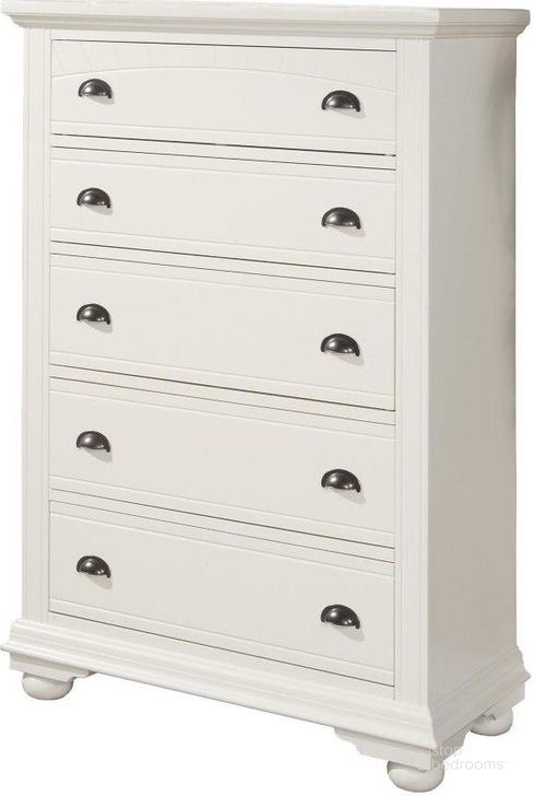 The appearance of Addison White Chest designed by Picket House in the transitional interior design. This white piece of furniture  was selected by 1StopBedrooms from Addison Collection to add a touch of cosiness and style into your home. Sku: BP700CHW. Product Type: Chest. Material: MDF. Image1