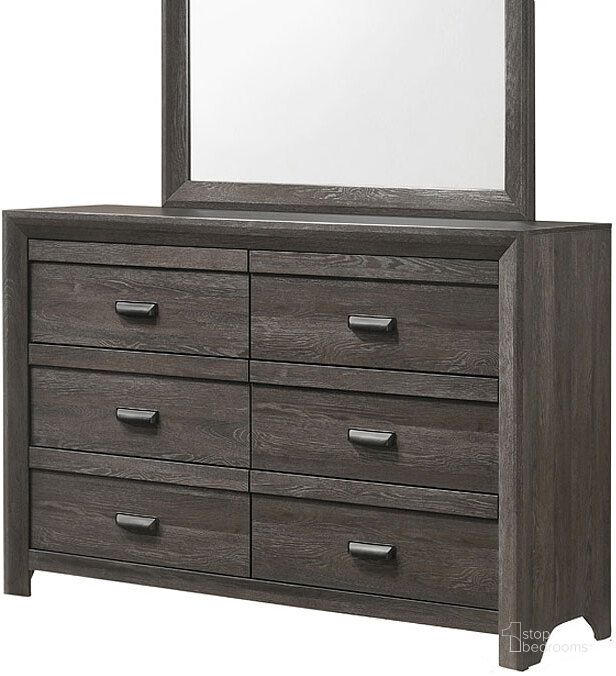 The appearance of Adelaide Dresser designed by Crown Mark in the transitional interior design. This brown piece of furniture  was selected by 1StopBedrooms from Adelaide Collection to add a touch of cosiness and style into your home. Sku: B6700-1. Product Type: Dresser. Image1