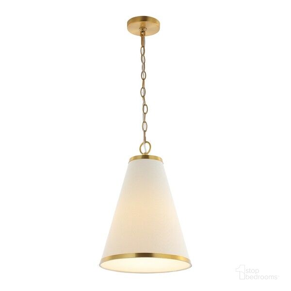 Safavieh Lighting Collection Mila 12.25 Adjustable Orb Pendant， Gold-