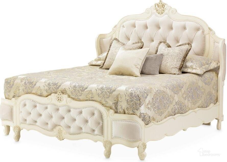 The appearance of Adonville Classic Pearl California King Bed designed by Versailles Home in the traditional interior design. This classic pearl piece of furniture  was selected by 1StopBedrooms from Adonville Collection to add a touch of cosiness and style into your home. Sku: 54014-113;54024-113;54034-113. Bed Type: Panel Bed. Product Type: Panel Bed. Bed Size: California King. Image1