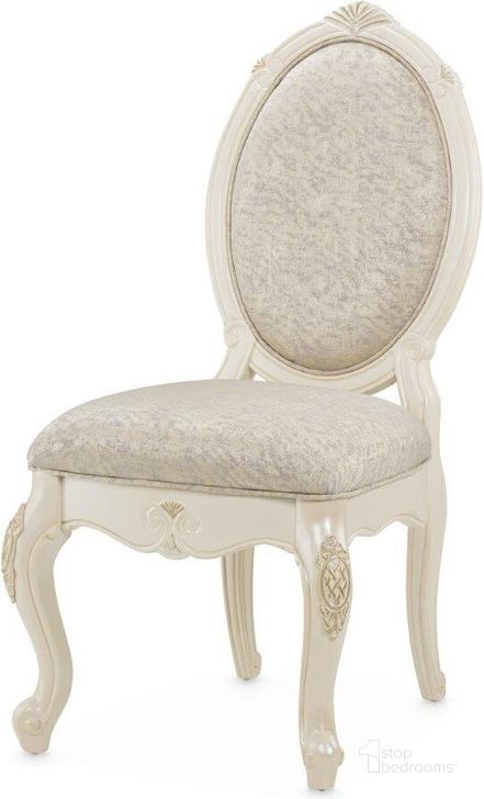 The appearance of Adonville Classic Pearl Side Chair Set of 2 designed by Versailles Home in the traditional interior design. This classic pearl piece of furniture  was selected by 1StopBedrooms from Adonville Collection to add a touch of cosiness and style into your home. Sku: 54003-113. Product Type: Side Chair. Image1