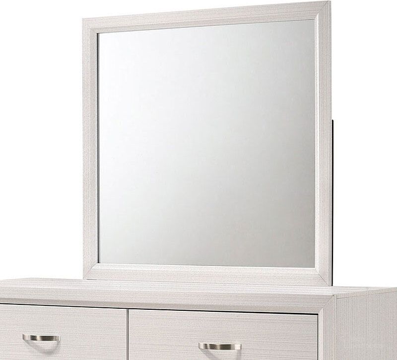 The appearance of Akerson Philip Mirror designed by Crown Mark in the modern / contemporary interior design. This chalk piece of furniture  was selected by 1StopBedrooms from Akerson Philip Collection to add a touch of cosiness and style into your home. Sku: B4610-11. Product Type: Dresser Mirror.