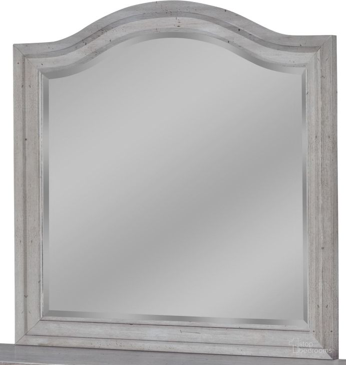 The appearance of Alamai Gray Dresser Mirror 0qb2267943 designed by Bennett Interiors in the traditional interior design. This gray piece of furniture  was selected by 1StopBedrooms from Alamai Collection to add a touch of cosiness and style into your home. Sku: 7820-040. Material: Glass. Product Type: Dresser Mirror. Image1