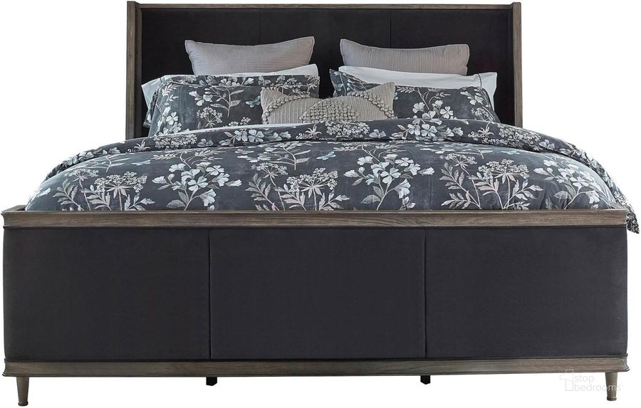 The appearance of Alderwood French Grey King Panel Bed designed by Coaster in the transitional interior design. This gray piece of furniture  was selected by 1StopBedrooms from Alderwood Collection to add a touch of cosiness and style into your home. Sku: 223121KEB1;223121KEB2. Bed Type: Panel Bed. Material: Wood. Product Type: Panel Bed. Bed Size: King. Image1