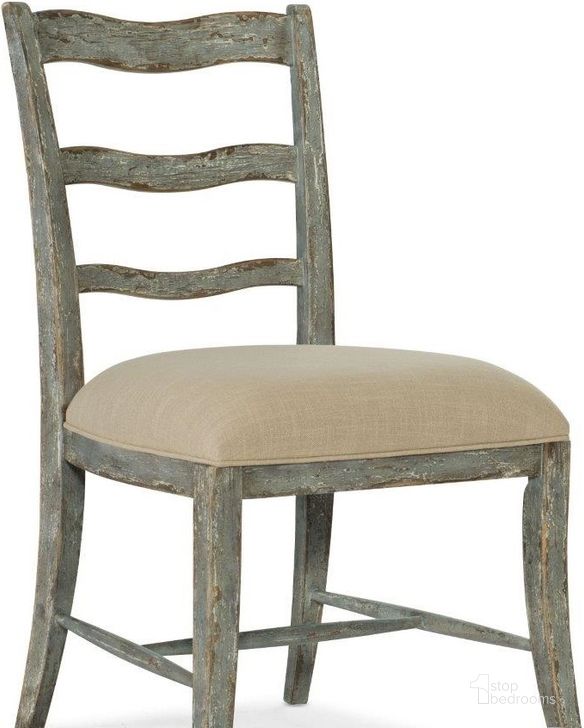 The appearance of Alfresco Oyster La Riva Upholstered Side Chair Set Of 2 designed by Hooker in the transitional interior design. This gray piece of furniture  was selected by 1StopBedrooms from Alfresco Collection to add a touch of cosiness and style into your home. Sku: 6025-75313-90. Material: Wood. Product Type: Side Chair.
