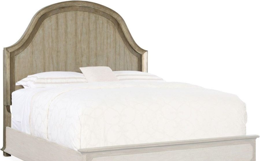 The appearance of Alfresco Sorrento Soft Taupe Lauro Queen Panel Headboard designed by Hooker in the transitional interior design. This beige piece of furniture  was selected by 1StopBedrooms from Alfresco Collection to add a touch of cosiness and style into your home. Sku: 6025-90251-83. Material: Wood. Product Type: Headboard.