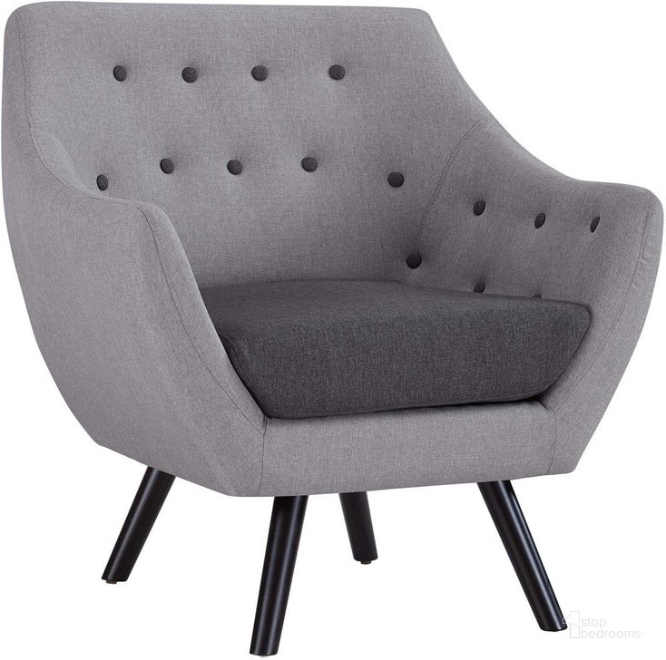 The appearance of Allegory Armchair In Light Gray designed by Modway in the transitional interior design. This light gray piece of furniture  was selected by 1StopBedrooms from Allegory Collection to add a touch of cosiness and style into your home. Sku: EEI-2549-LGR. Product Type: Living Room Chair. Material: Foam. Image1