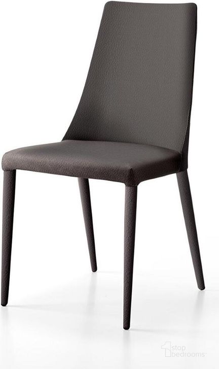 The appearance of Aloe Ant Dining Chair Set Of 2 designed by Bellini Modern Living in the modern / contemporary interior design. This dark brown piece of furniture  was selected by 1StopBedrooms from Aloe Collection to add a touch of cosiness and style into your home. Sku: Aloe ANT. Material: Leather. Product Type: Dining Chair.