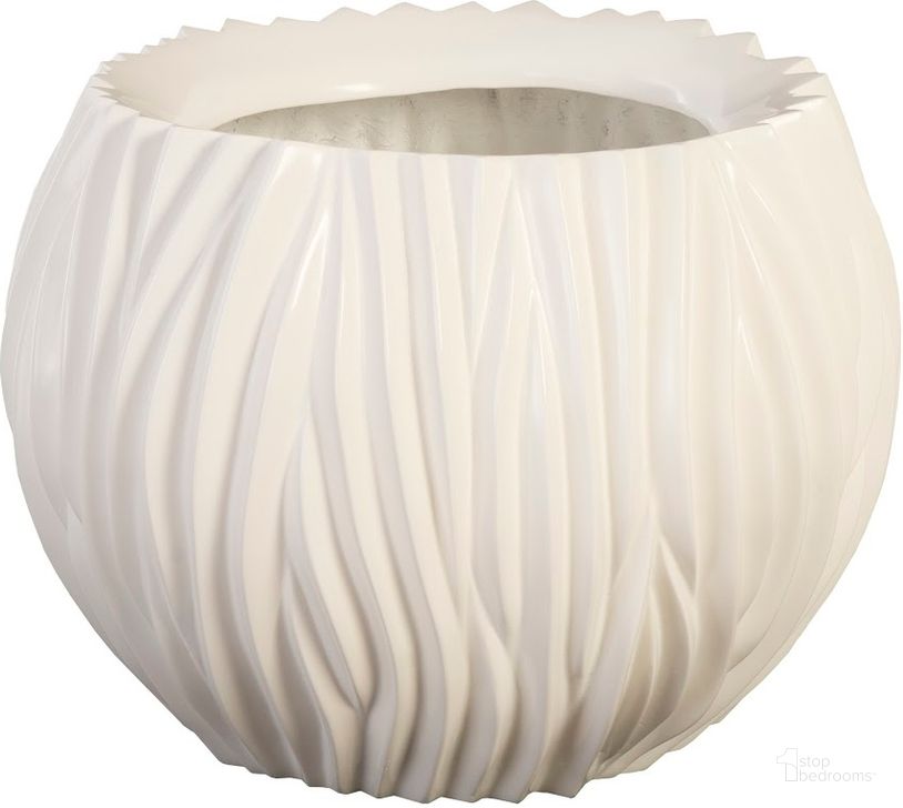 The appearance of Alon Planter PH95099 designed by Phillips Collection in the modern / contemporary interior design. This white piece of furniture  was selected by 1StopBedrooms from Alon Collection to add a touch of cosiness and style into your home. Sku: PH95099. Product Type: Planter. Material: Resin. Image1