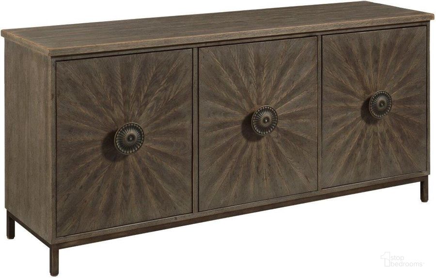 The appearance of American Drew Emporium Crosley Entertainment Console designed by American Drew in the transitional interior design. This dark stain piece of furniture  was selected by 1StopBedrooms from Emporium Collection to add a touch of cosiness and style into your home. Sku: 012-933. Material: Wood. Product Type: Entertainment Console. Image1