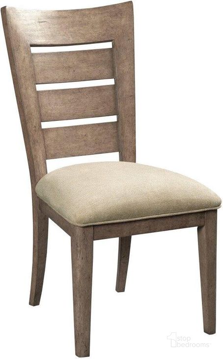 The appearance of American Drew Skyline Ladder Back Side Chair designed by American Drew in the  interior design. This medium stain piece of furniture  was selected by 1StopBedrooms from Skyline Collection to add a touch of cosiness and style into your home. Sku: 010-636. Material: Wood. Product Type: Side Chair. Image1