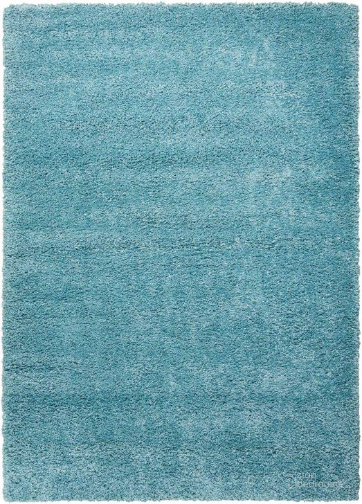 The appearance of Amore Aqua 4 X 6 Area Rug designed by Nourison in the modern / contemporary interior design. This aqua piece of furniture  was selected by 1StopBedrooms from Amore Collection to add a touch of cosiness and style into your home. Sku: 99446150257. Material: Polypropylene. Product Type: Area Rugs. Image1