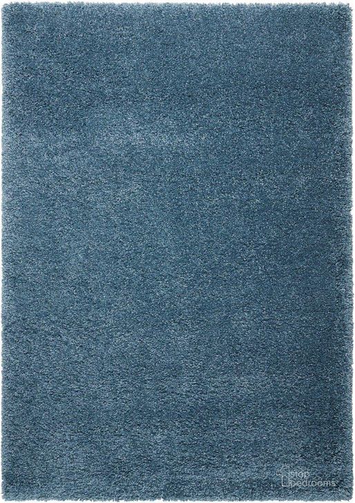 The appearance of Amore Slate Blue 4 X 6 Area Rug designed by Nourison in the modern / contemporary interior design. This slate blue piece of furniture  was selected by 1StopBedrooms from Amore Collection to add a touch of cosiness and style into your home. Sku: 99446383051. Material: Polypropylene. Product Type: Area Rugs. Image1