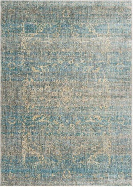 The appearance of Anastasia Lt. Blue/Mist Rug ANASAF-10LBMI2740 designed by Loloi Rugs in the transitional interior design. This blue and mist piece of furniture  was selected by 1StopBedrooms from Anastasia Collection to add a touch of cosiness and style into your home. Sku: ANASAF-10LBMI2740. Material: Polypropylene. Product Type: Rug. Image1
