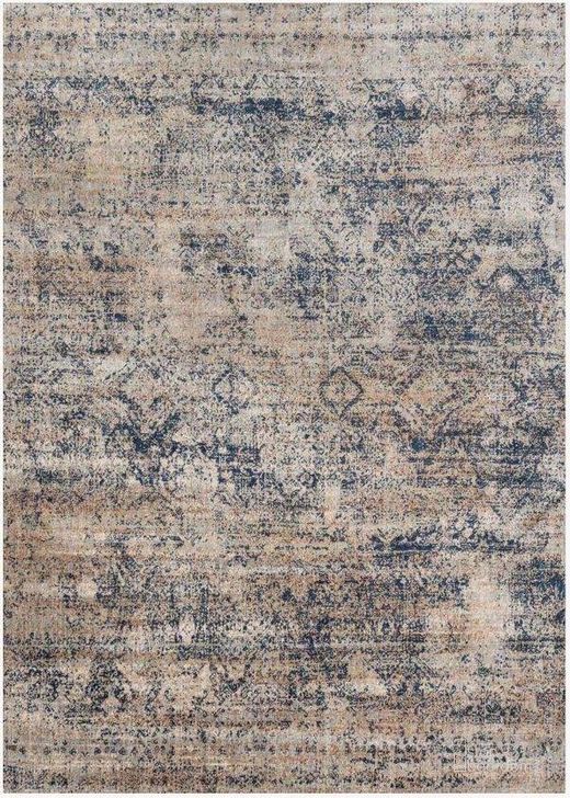 The appearance of Anastasia Mist/Blue Rug ANASAF-13MIBBC0F0 designed by Loloi Rugs in the transitional interior design. This mist and blue piece of furniture  was selected by 1StopBedrooms from Anastasia Collection to add a touch of cosiness and style into your home. Sku: ANASAF-13MIBBC0F0. Material: Polypropylene. Product Type: Rug. Image1
