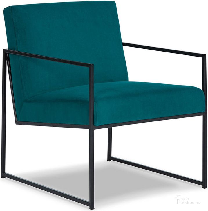 The appearance of Aniak Rainforest Accent Chair designed by Signature Design by Ashley in the modern / contemporary interior design. This rainforest piece of furniture  was selected by 1StopBedrooms from Aniak Collection to add a touch of cosiness and style into your home. Sku: A3000609. Material: Metal. Product Type: Accent Chair. Image1