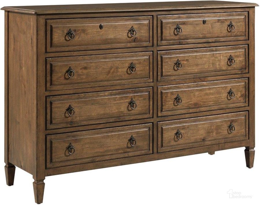 The appearance of Ansley Master Chest designed by Kincaid in the modern / contemporary interior design. This medium stain piece of furniture  was selected by 1StopBedrooms from Ansley Collection to add a touch of cosiness and style into your home. Sku: 024-220. Material: Wood. Product Type: Chest. Image1