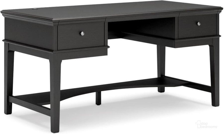 The appearance of Anta Narivo Black Office Desk & Hutch 0qd24410854 designed by Versailles Home in the traditional interior design. This black piece of furniture  was selected by 1StopBedrooms from Anta Narivo Collection to add a touch of cosiness and style into your home. Sku: H778-26. Material: Wood. Product Type: Office Desk. Image1
