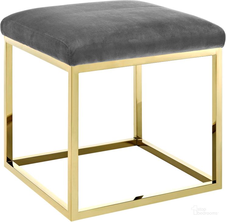 The appearance of Anticipate Gold Gray Ottoman designed by Modway in the modern / contemporary interior design. This gold gray piece of furniture  was selected by 1StopBedrooms from Anticipate Collection to add a touch of cosiness and style into your home. Sku: EEI-2849-GLD-GRY. Material: Wood. Product Type: Ottoman. Image1