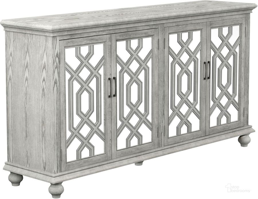 The appearance of Antique White Accent Cabinet designed by Coaster in the transitional interior design. This antique white piece of furniture  was selected by 1StopBedrooms from  to add a touch of cosiness and style into your home. Sku: 952845. Material: Wood. Product Type: Accent Chests and Cabinet. Image1