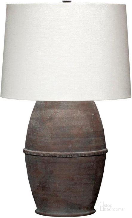 The appearance of Antiquity Dark Grey Table Lamp designed by Jamie Young Company in the traditional interior design. This dark grey piece of furniture  was selected by 1StopBedrooms from Antiquity Collection to add a touch of cosiness and style into your home. Sku: 9ANTIQUITLDG. Material: Ceramic. Product Type: Table Lamp. Image1