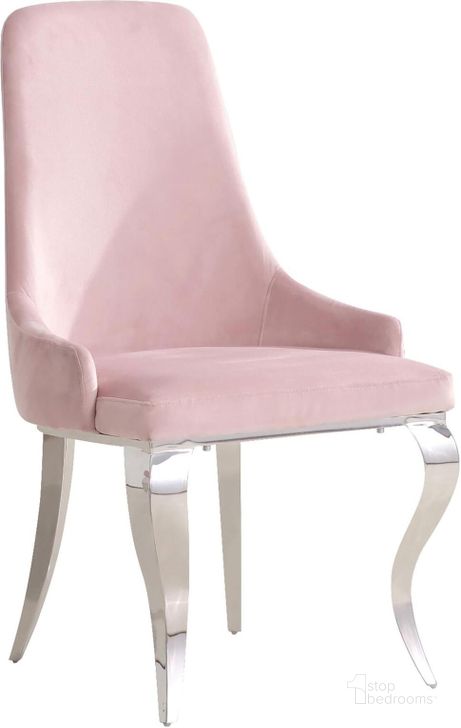 The appearance of Antoine Pink Dining Chair Set Of 2 designed by Coaster in the modern / contemporary interior design. This pink piece of furniture  was selected by 1StopBedrooms from Antoine Collection to add a touch of cosiness and style into your home. Sku: 108813. Product Type: Dining Chair. Material: Plywood. Image1