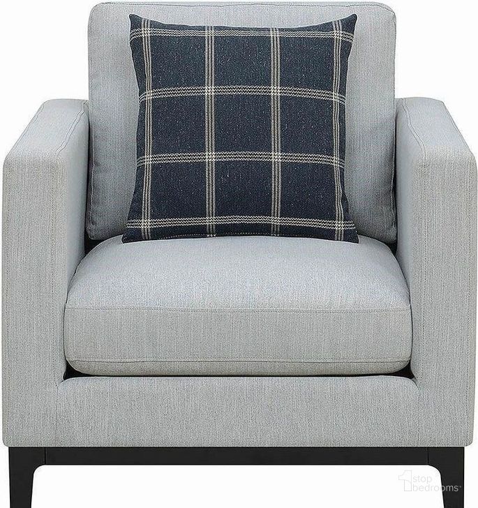 Apperson Light Gray Living Room Set by Coaster 1StopBedrooms