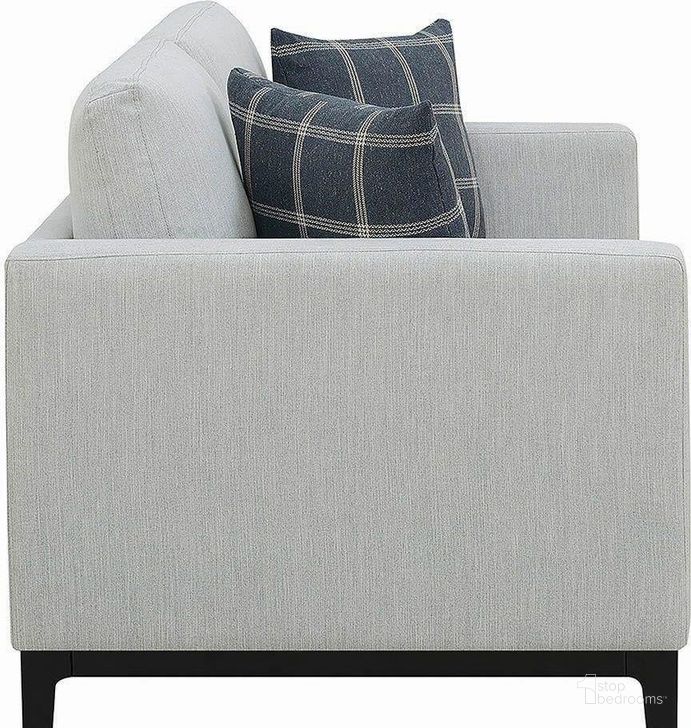 Apperson Light Gray Living Room Set by Coaster 1StopBedrooms