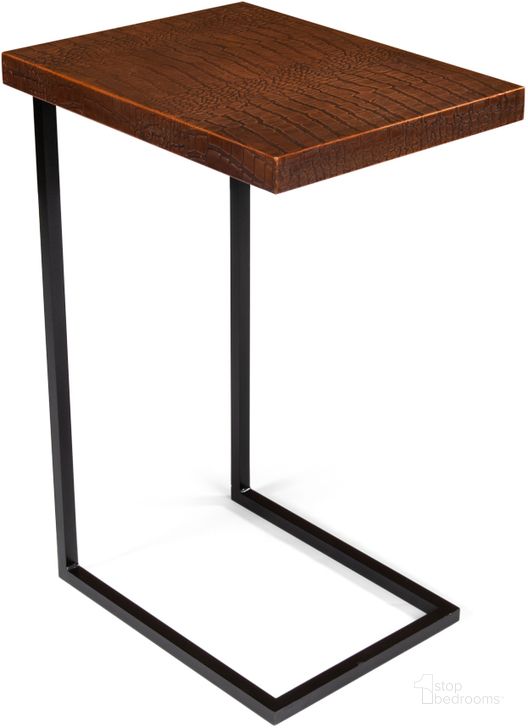 The appearance of Apple Orchard Brown Laptop Table designed by Sarreid in the modern / contemporary interior design. This brown piece of furniture  was selected by 1StopBedrooms from Apple Orchard Collection to add a touch of cosiness and style into your home. Sku: 26380. Product Type: Side Table. Image1