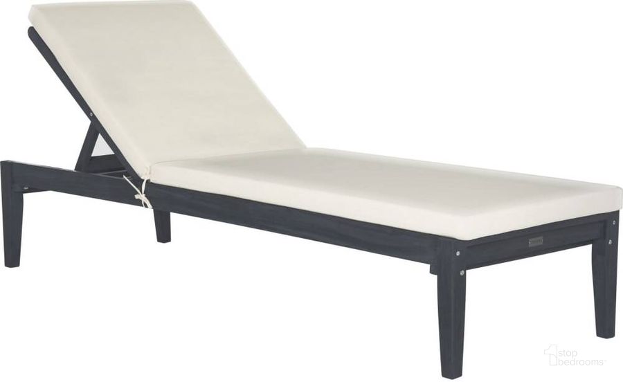 The appearance of Arcata Ash Grey and Beige Sunlounger designed by Safavieh in the modern / contemporary interior design. This grey and beige piece of furniture  was selected by 1StopBedrooms from Arcata Collection to add a touch of cosiness and style into your home. Sku: PAT6730B. Material: Steel. Product Type: Lounger. Image1