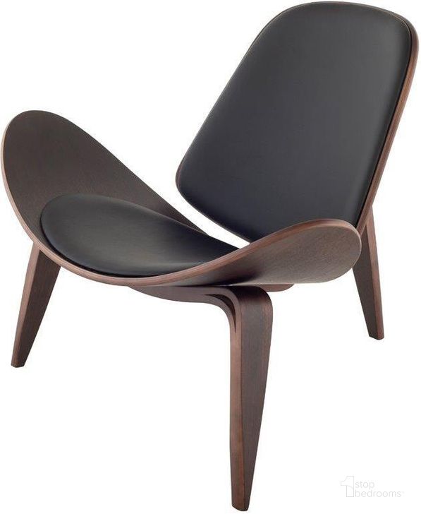 The appearance of Artemis Black Leather Occasional Chair HGEM359 designed by Nuevo in the modern / contemporary interior design. This brown and gray piece of furniture  was selected by 1StopBedrooms from Artemis Collection to add a touch of cosiness and style into your home. Sku: HGEM359. Material: Leather. Product Type: Accent Chair. Image1