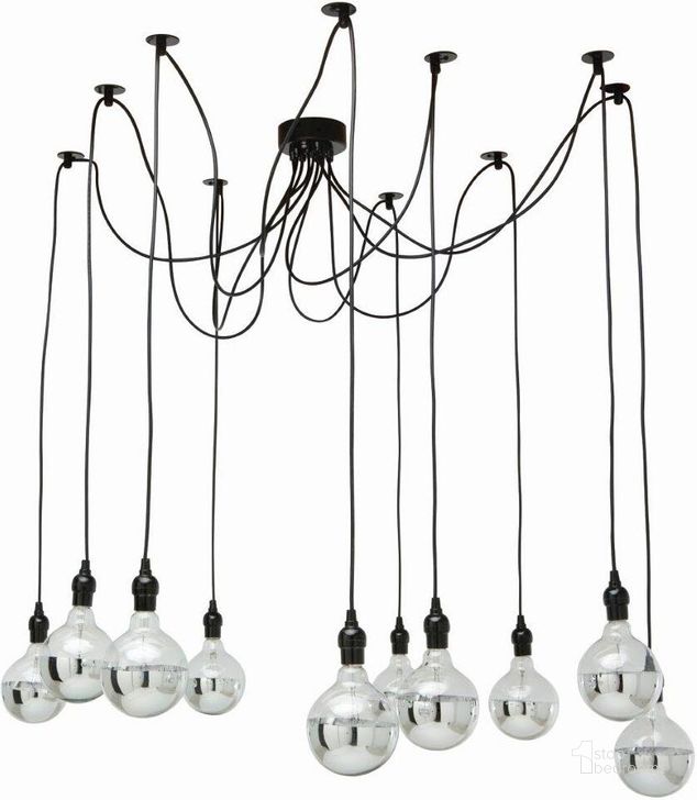 The appearance of Asaki Black Metal Pendant designed by Nuevo in the modern / contemporary interior design. This black piece of furniture  was selected by 1StopBedrooms from Asaki Collection to add a touch of cosiness and style into your home. Sku: HGML371. Material: Metal. Product Type: Pendant Lighting.