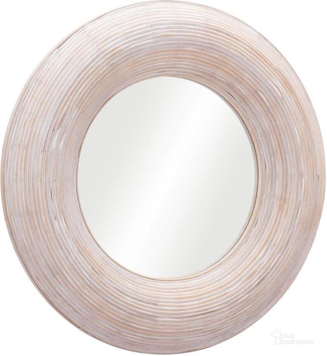 The appearance of Asari Mirror In Beige designed by Zuo Modern in the modern / contemporary interior design. This beige piece of furniture  was selected by 1StopBedrooms from Asari Collection to add a touch of cosiness and style into your home. Sku: A12265. Product Type: Mirror. Material: MDF. Image1