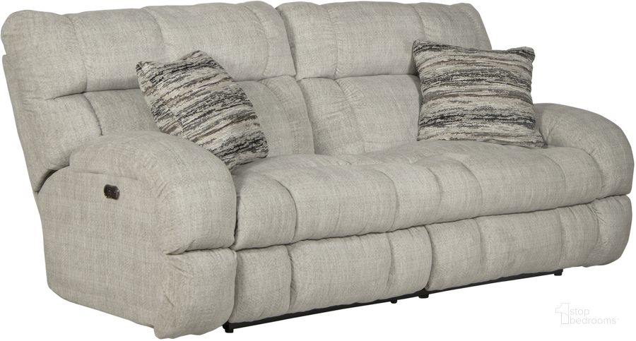 The appearance of Ashland Power Lay Flat Reclining Sofa In Buff designed by Catnapper in the traditional interior design. This buff piece of furniture  was selected by 1StopBedrooms from Ashland Collection to add a touch of cosiness and style into your home. Sku: 63591193416231748. Material: Fabric. Product Type: Reclining Sofa. Image1
