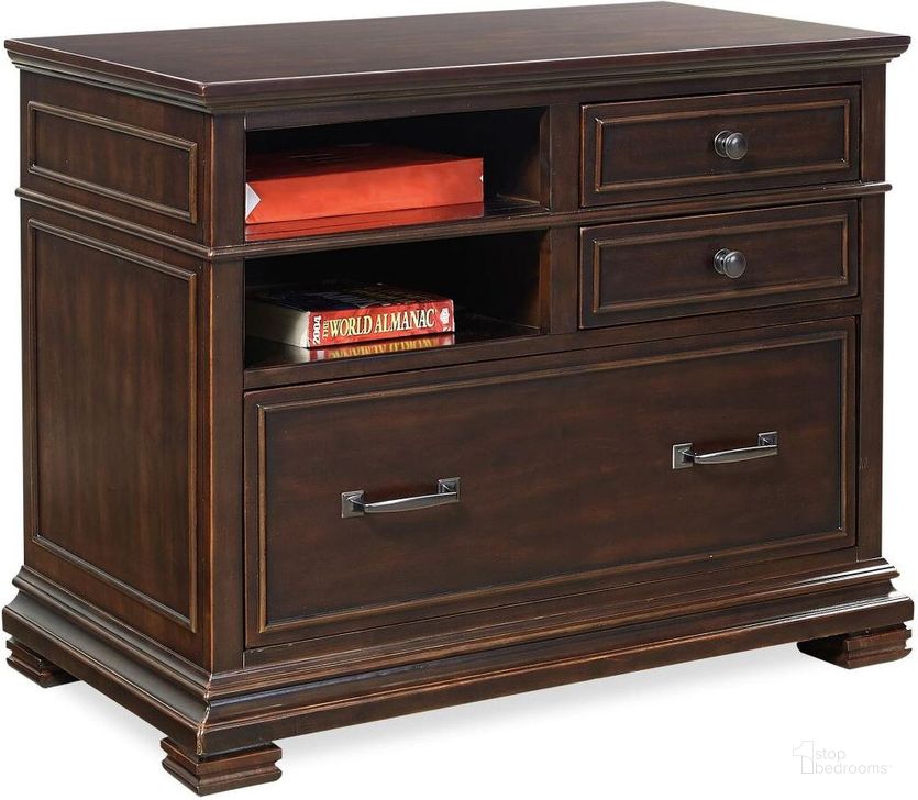 The appearance of Aspenhome Weston Combo File In Brown I35 378 designed by Aspenhome in the modern / contemporary interior design. This other colors piece of furniture  was selected by 1StopBedrooms from Weston Collection to add a touch of cosiness and style into your home. Sku: I35-378. Material: Wood. Product Type: File Cabinet. Image1