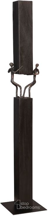 The appearance of Atlas Pole Sculpture In Black TH101662 designed by Phillips Collection in the modern / contemporary interior design. This black piece of furniture  was selected by 1StopBedrooms from Atlas Collection to add a touch of cosiness and style into your home. Sku: TH101662. Material: Wood. Product Type: Sculpture.