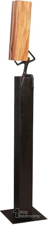 The appearance of Atlas Pole Sculpture In Brown And Black designed by Phillips Collection in the modern / contemporary interior design. This black piece of furniture  was selected by 1StopBedrooms from Atlas Collection to add a touch of cosiness and style into your home. Sku: TH101660. Material: Wood. Product Type: Sculpture.