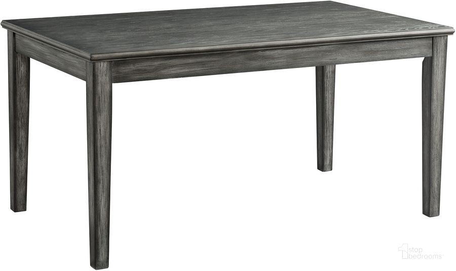 The appearance of Austin Gray Extendable Rectangular Dining Table designed by Picket House in the transitional interior design. This gray piece of furniture  was selected by 1StopBedrooms from Austin Collection to add a touch of cosiness and style into your home. Sku: DSO100DT. Table Base Style: Legs. Product Type: Dining Table. Material: MDF. Table Top Shape: Rectangular. Size: 36". Image1