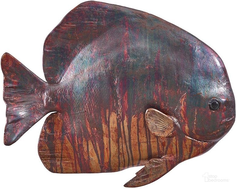 The appearance of Australian Batfish Fish Wall Sculpture designed by Phillips Collection in the modern / contemporary interior design. This brown piece of furniture  was selected by 1StopBedrooms from Australian Collection to add a touch of cosiness and style into your home. Sku: PH100653. Material: Resin. Product Type: Wall Decor. Image1