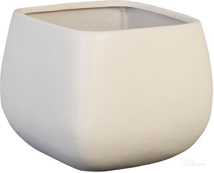 The appearance of Ava Planter PH97027 designed by Phillips Collection in the modern / contemporary interior design. This white piece of furniture  was selected by 1StopBedrooms from Ava Collection to add a touch of cosiness and style into your home. Sku: PH97027. Product Type: Planter. Material: Resin. Image1