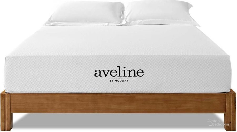 The appearance of Aveline White 10 Inch California King Gel Memory Foam Mattress designed by Modway in the modern / contemporary interior design. This white piece of furniture  was selected by 1StopBedrooms from Aveline Collection to add a touch of cosiness and style into your home. Sku: MOD-6079-WHI. Product Type: Mattress. Size: California King. Comfort Level: Firm. Mattress Top: Memory Foam Top. Mattress Type: Gel Memory Foam. Comfort Level: Firm. Mattress Thickness: 10". Material: Foam. Image1