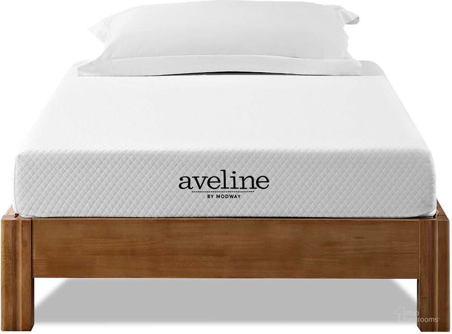 The appearance of Aveline White 6 Inch Narrow Twin Mattress MOD-6137-WHI designed by Modway in the modern / contemporary interior design. This white piece of furniture  was selected by 1StopBedrooms from Aveline Collection to add a touch of cosiness and style into your home. Sku: MOD-6137-WHI. Product Type: Mattress. Size: Twin. Comfort Level: Firm. Mattress Top: Tight Top. Mattress Type: Memory Foam. Comfort Level: Firm. Mattress Thickness: 6". Material: Foam. Image1