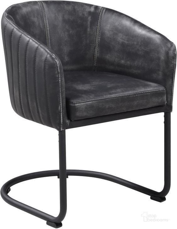 The appearance of Aviano Side Chair designed by Coaster in the modern / contemporary interior design. This anthracite piece of furniture  was selected by 1StopBedrooms from Aviano Collection to add a touch of cosiness and style into your home. Sku: 109292. Product Type: Dining Chair. Material: Foam. Image1