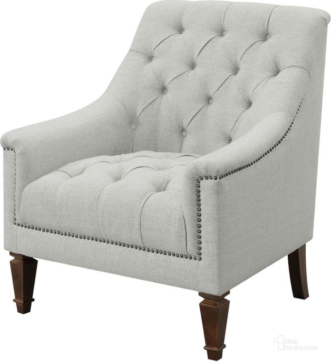 Avonlea Stone Grey Chair by Coaster 1StopBedrooms